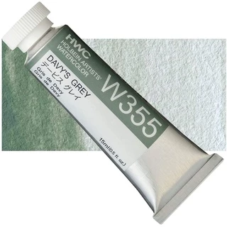 สีน้ำโฮลเบนเฉดสี สีเทา-สีขาว Holbein Japan artist watercolor Grey-White shade 5/15/60ml ホルベイン 透明水彩絵具