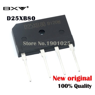 วงจรเรียงกระแสเต็มคลื่นแบบบริดจ์ D25XB80 25XB80 800V 25A 5 ชิ้น