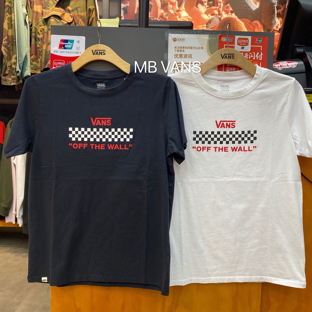 pOrt Vans Ap Keep Away เสื้อยืดลําลองสําหรับผู้ชายผู้หญิงแขนสั้นคอกลม Vn0A3Zodblk Vn0A3Zodwht TOMMY ทุก