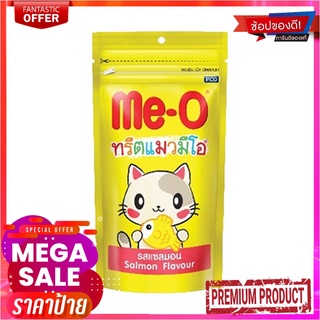 มีโอ ขนมแมวรสแซลมอน 50 กรัม X 3 ซองMe-O Cat Treats Saimon 50 g x 3