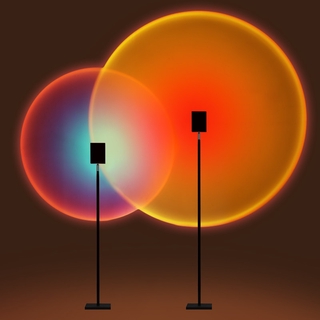 โคมไฟ Led 2021 สีรุ้งสําหรับตกแต่งห้องนอนห้องนั่งเล่น