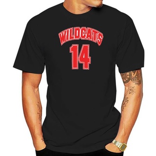 เสื้อยืด พิมพ์ลายบาสเก็ตบอล wildcats 14 wildcats แนวสตรีท พลัสไซซ์ แฟชั่นฤดูร้อนS-5XL