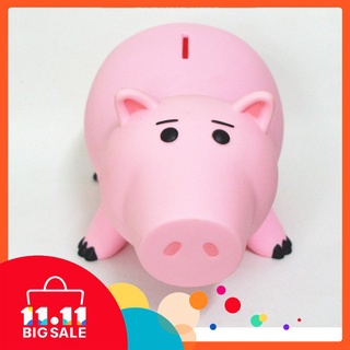 ☢✣❃8" 20ซม.Toy Story Hamm Piggy Bank Pink Pig กระปุกออมสิน สำหรับเด็ก