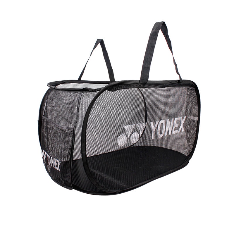 ○♞✴YONEX Yonex YY ตะกร้าเก็บของ BA213CR กระเป๋าแบดมินตันแบบพกพาพับกล่องเก็บ Ball Bag