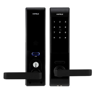 กุญแจดิจิตอลล็อก HAFELE EL7500 TCB สีดำ กลอนประตูดิจิตอล SMART DIGITAL DOOR LOCK HAFELE EL7500 TCB BLACK อุปกรณ์ประตู ปร