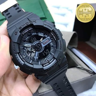 GShock Ga110 นาฬิกาข้อมือ สีดำครบรอบ 35 ปี อะไหล่ ฝาหลัง ปั้มตราทุกจุด นาฬิกาผู้ชาย