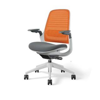 Modernform เก้าอี้เพื่อสุขภาพ Steelcase รุ่น Series1 พนักพิงสีส้ม เก้าอี้ผู้บริหาร  เก้าอี้แก้ปวดหลัง รับประกัน 12 ปี