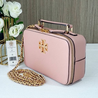 🎀 (สด-ผ่อน) กระเป๋าสีชมพู Tory Burch 84710 Tory burch Top Handle Case