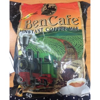 กาแฟรถไฟ Ben Cafe 3in1 169 บาท 50 ซอง