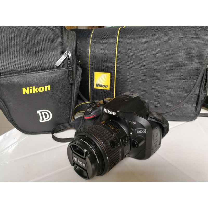 Nikon D5200 พร้อมเลนส์ kit 18-55 มือสอง