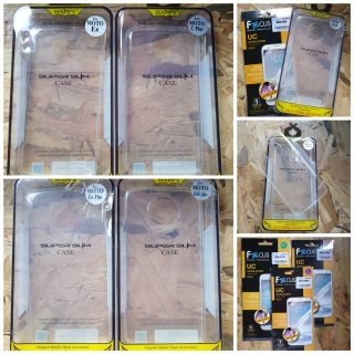 เคสใส ฟิล์มใส Moto E4 , E4 plus , C plus , G5s , G5s plus , X4