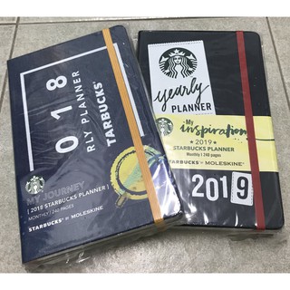 Starbucks Planner ปี 2018-19 ของใหม่ ยังไม่ได้แกะซีล ส่งฟรี !!!