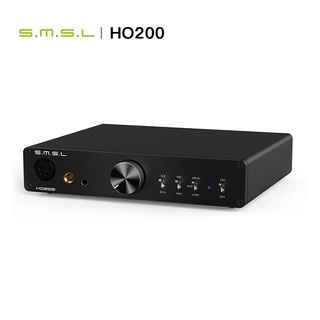 Smsl HO200 HiRes เครื่องขยายเสียงหูฟัง 16 โอห์ม 6W 32 โอห์ม 3W RCA Pre เอาท์พุต Hi-End Pre Amp XLR สมดุล 4.4 สมดุล 6.35 มม.