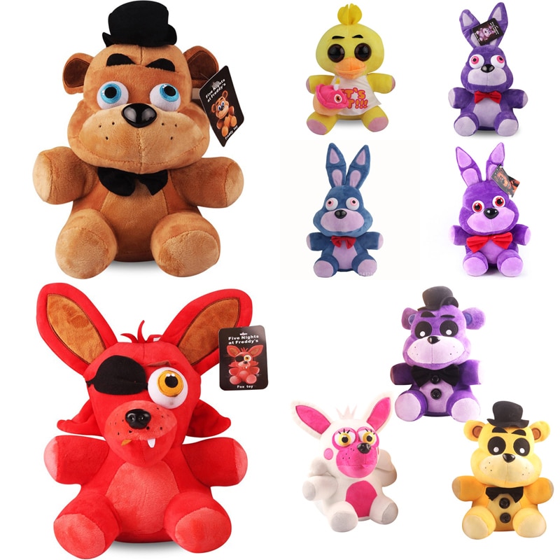 FNAF Toys 18cm Five Nights At Freddy's 4 Freddy Fazbear Bear Bonnie ...