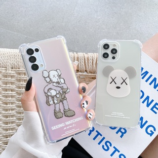 สำหรับ เคส oppo A17 A17K Reno 8T A78 Reno 8 8Z 5G A76 Reno7 7Z 5G A95 Reno6 6Z A16 A74 5G 4G A54 A94 A15s Reno 5 5G Reno 4Z(5G) A15 Reno 4 A52 A92 A12 A1k A3s A12E A5s A7 F7 F9 F11 Pro A5 A9 2020 A31 2020 Reno 3 2 2F A91 A37 K3 K5 เคสใส TPU กันกระแทก ลายก