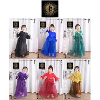 Angel Baby Baby Baju Raya ชุดเดรส Peplum