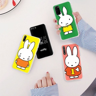 Ml-78 เคสโทรศัพท์มือถือแบบนิ่ม ใส ลาย Miffy น่ารัก สําหรับ VIVO Y22s Y16 Y02S Y02 Y01 V25 V25E X80 Pro