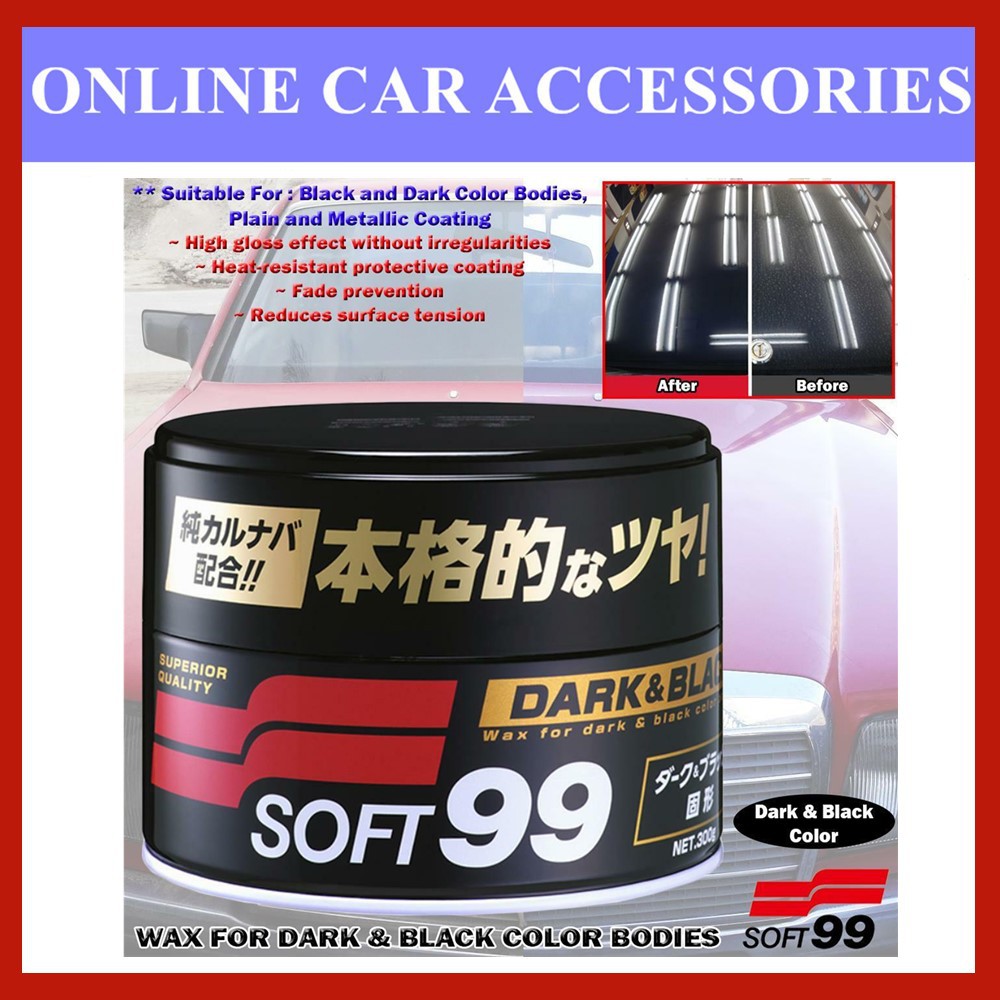 Soft 99 Dark & Black Wax สําหรับ Dark & Black Color Bodies - รุ่น 350g:00010/10140