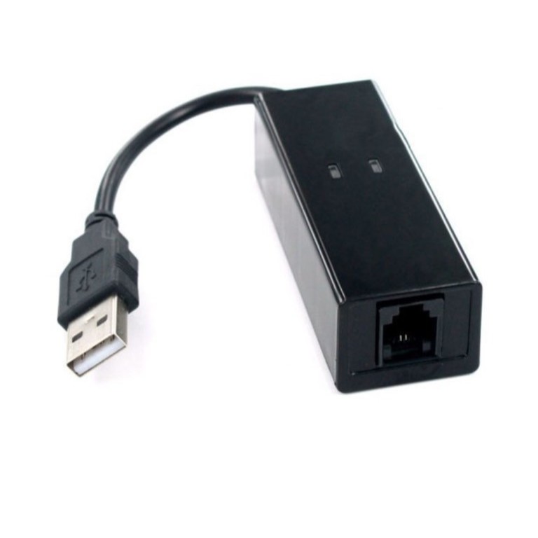 USB 2.0 Fax Modem 56K External 1 port