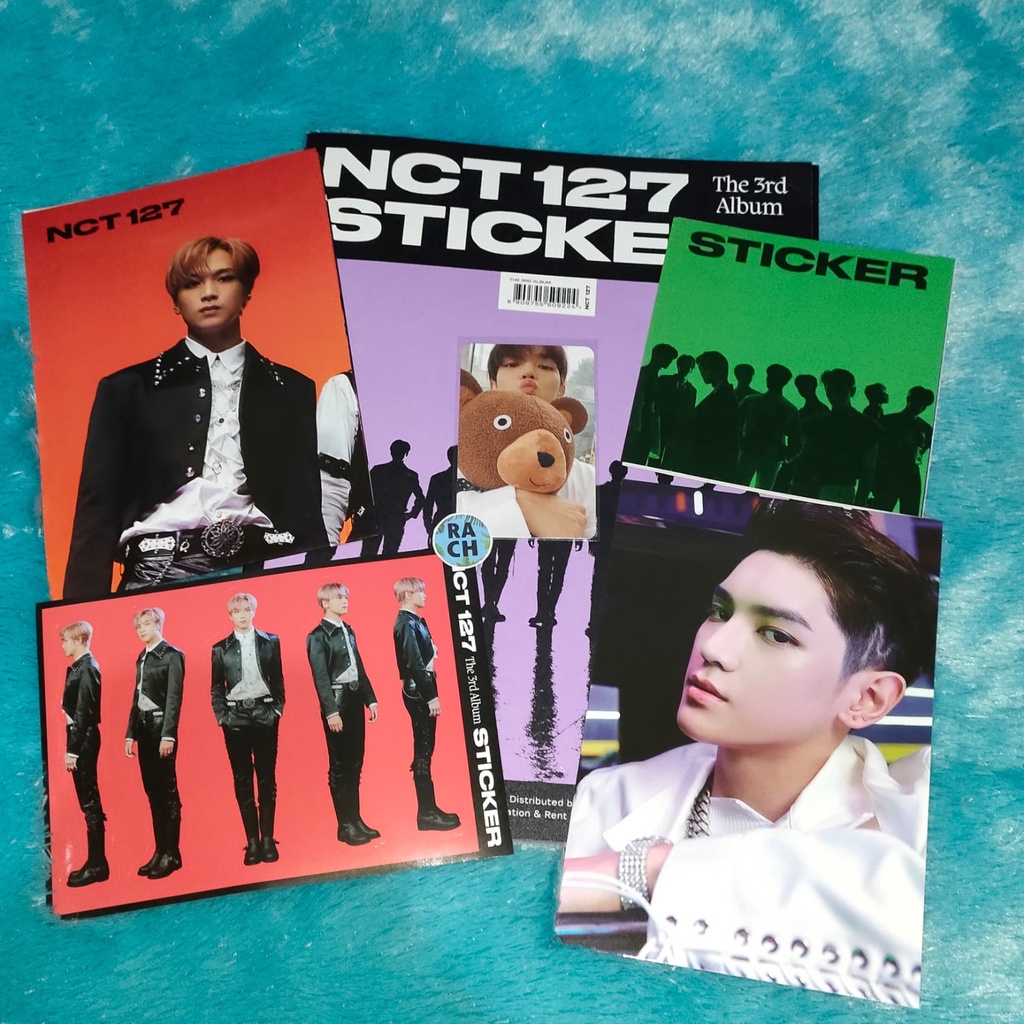 อัลบั้ม Sticker NCT 127 ปิดผนึก taeyong haechan photobook ver