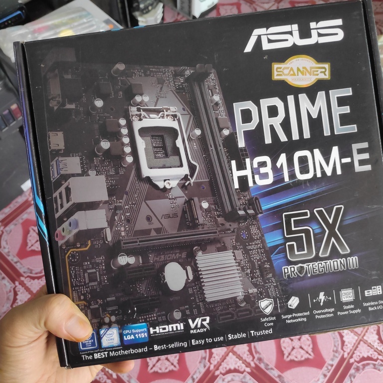 MAINBOARD (เมนบอร์ด) 1151 V.2 ASUS H310M-E มือสอง