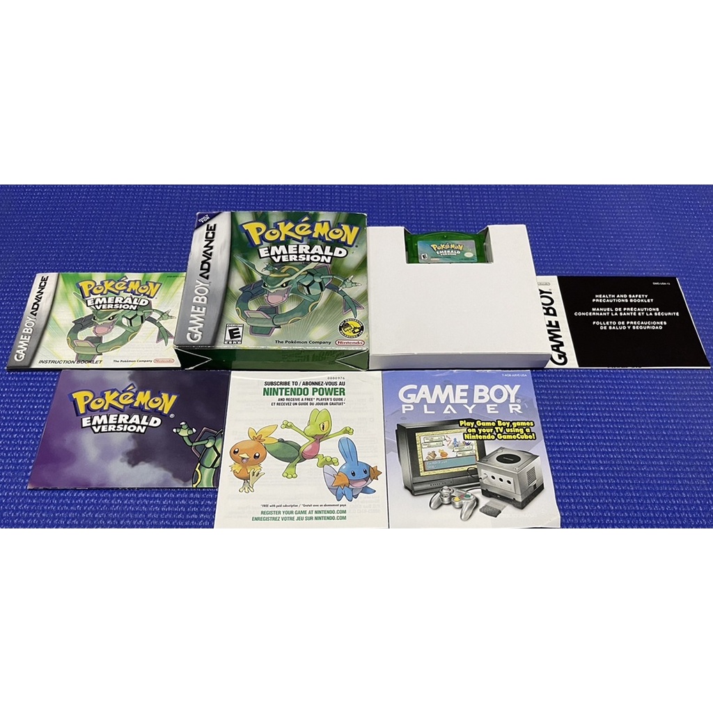 ตลับแท้ GBA : Pokemon Emerald (US)