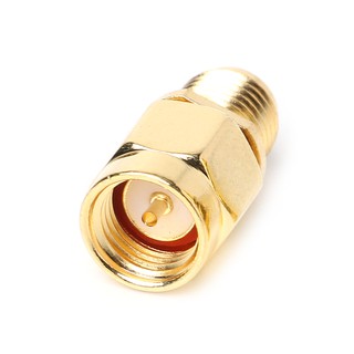 SMA Male Plug to RS-SMA Male อะแดปเตอร์ Coaxial connector straight RF Connector