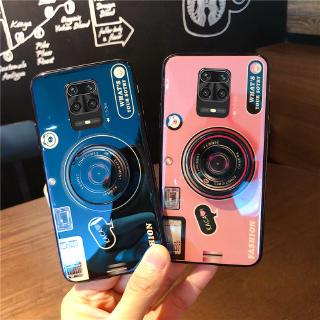 เคสโทรศัพท์  Redmi Note 9S 9 pro Soft tpu Camera Stand phone Case นิ่มของรุ่น กรณีโทรศัพท์สำหรับ R edmi หมายเหตุ 9 วินาที พร้อมส่ง