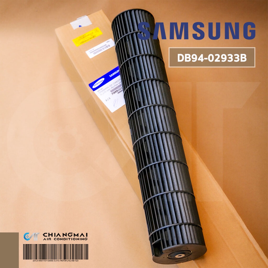 DB94-02933B ใบพัดลมคอยล์เย็น SAMSUNG ใบพัดลมโพรงกระรอก โบเวอร์แอร์ซัมซุง (ความยาว 59.5 cm.)