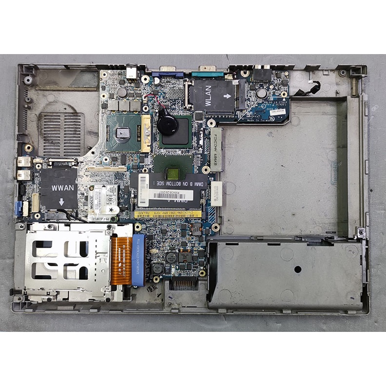 [ใช้แล้ว] Dell Latitude D620 Loptop เมนบอร์ดเมนบอร์ด MB Mobo พร้อมโปรเซสเซอร์