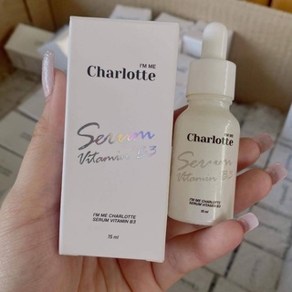 เซรั่มชาร์ลอตต์ ลดสิว หน้าใส Charlotte Vitamin B3 serum เซรั่มวิตามินบี 3 charlotte ชาลอต #ชาร์ลอตต์ เซรั่มชาร์ลอตต 15ml