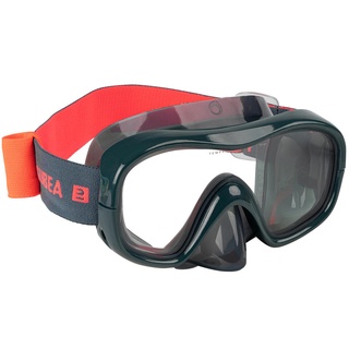 หน้ากากดำน้ำตื้นผู้ใหญ่ชนิดกระจกนิรภัย SUBEA ADULT TEMPERED GLASS SNORKELLING MASK SNK 520