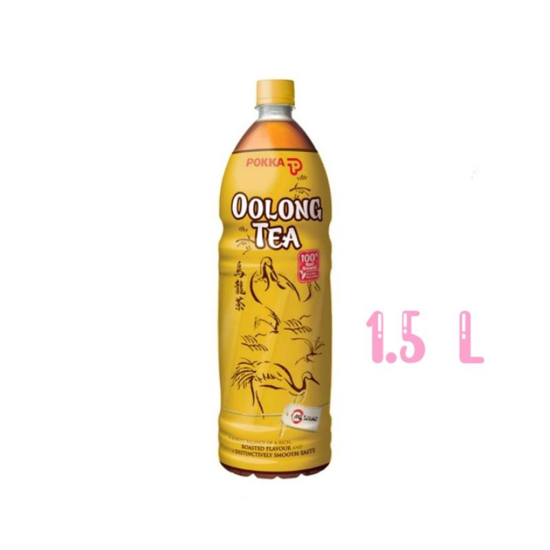 Work From Home PROMOTION ส่งฟรีPOKKA Oo Long Tea 1.5L พอคคา ชาอู่หลง  เก็บเงินปลายทาง