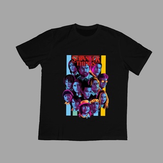 T-shirt  เสื้อยืด โอเวอร์ไซซ์ STRANGER THINGS สําหรับผู้ชาย ผู้หญิงS-5XL