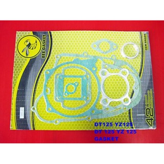 YAMAHA DT125 YZ125 DT 125 YZ 125 ENGINE GASKET COMPLETE SET // ปะเก็นเครื่องชุดใหญ่ ครบเซ็ท สินค้าคุณภาพดี