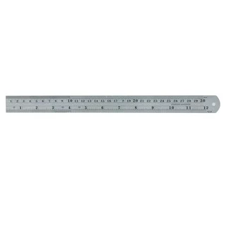 ไม้บรรทัดฟุตเหล็ก 12 นิ้ว sck Metal ruler 12 inches sck