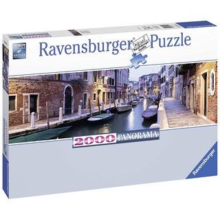 จิ๊กซอว์ Ravensburger - Evening in Venice  2000 piece (Panorama)  (ของแท้  มีสินค้าพร้อมส่ง)