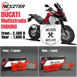 ผ้าเบรค NEXZTER รุ่น NEXT MU SPEC   ใส่ DUCATIC Multistrada Enduro