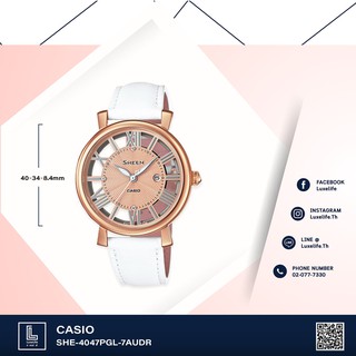 นาฬิกาข้อมือ Casio รุ่น SHE-4047PGL-7AUDR  SHEEN