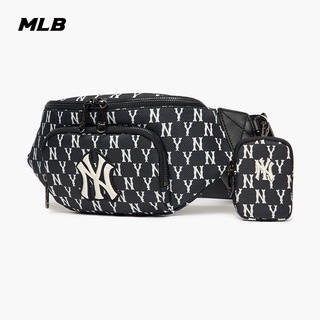 MLB NY UNISEX CURVED CAPNY NEW YORK YANKEE กระเป๋าสพาย คาดอก คาดเอว ใบใหญ่พร้อมใบเล็กปักลายNY