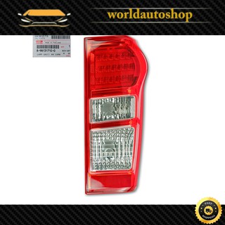 ไฟท้าย + Led ขวา แท้ สี Red D-Max Isuzu 2, 4 ประตู ปี2012 - 2014