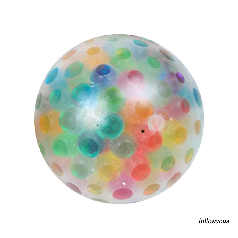 Folღ ของเล่น Squishy Ball ลูกปัดเจล 1 ชิ้นสําหรับเล่นคลายเครียดฝึกสมาธิ