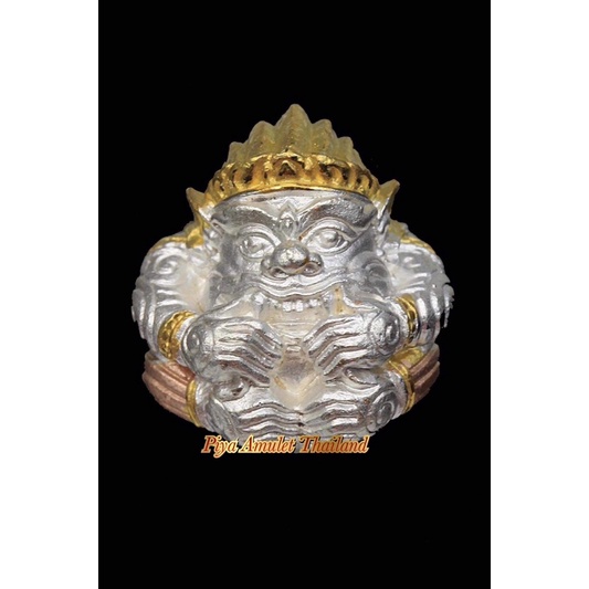 ลูกอมหนุมาน มงคลจักรวาล เนื้อโลหะชุบ3 เค หลวงพ่อนพวรรณ วัดเสนานิมิต จ.อยุธยา (Random number) **ประกั