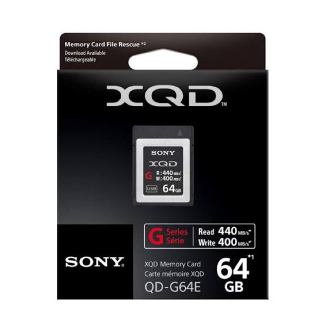 XQD SONY 64 gb