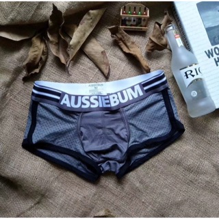 Aussiebum สีเทา สีดำคุณภาพดีระบายอากาศเยี่ยมไม่อับชื้น