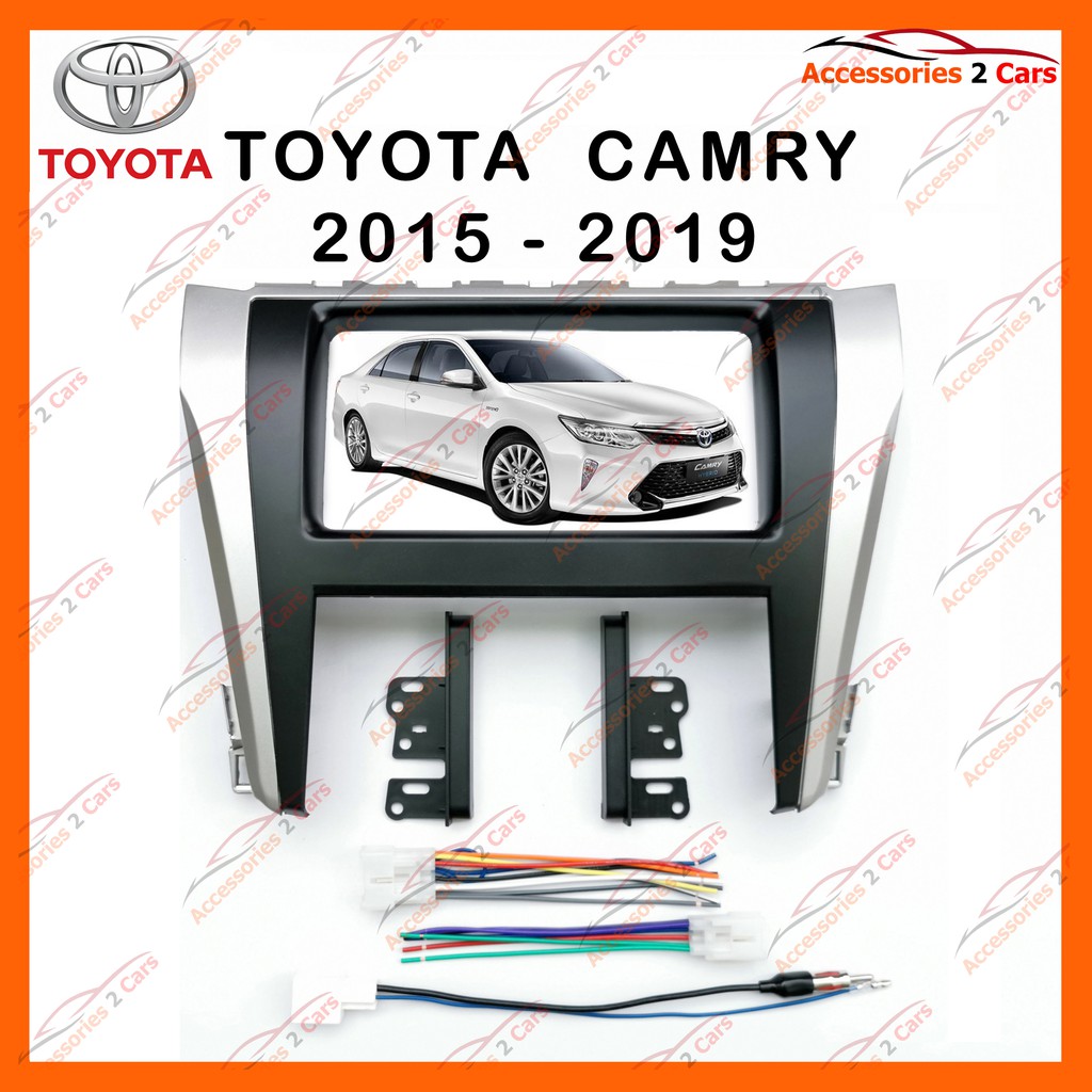 หน้ากากวิทยุรถยนต์ TOYOTA CAMRY (แอร์ดิจิตอล) รถปี 2015++ รหัส NV-TO-107