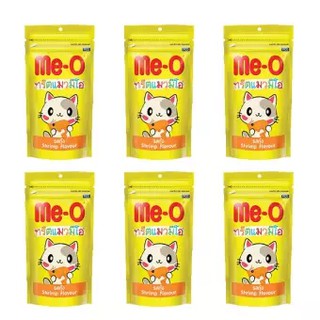 Me-O Cat Treat Shrimp Flavor (6 Units) ขนมแมว มีโอ รสกุ้ง (6 ห่อ)