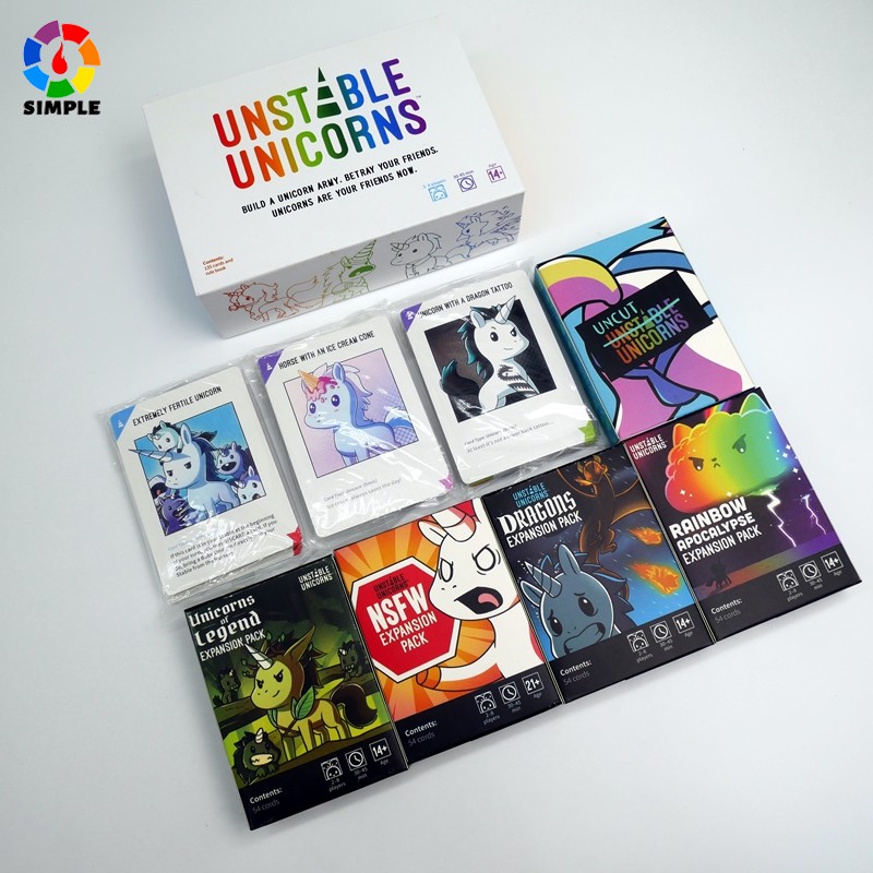Unstable unicorns บอร์ดเกมยูนิคอร์น ภาษาอังกฤษ