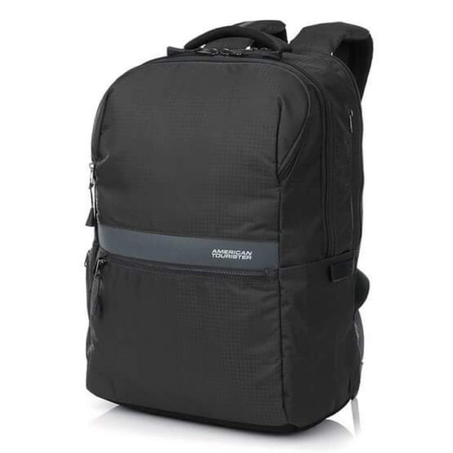 กระเป๋าเป้ American Tourister รุ่น INSTA + BACKPACK02(สีเทา) แท้100% พร้อมใบรับประกันสินค้า