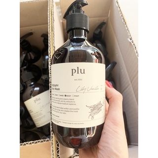 เจลอาบน้ำ Plu Therapy Body Wash Lily Vanilla 500g.